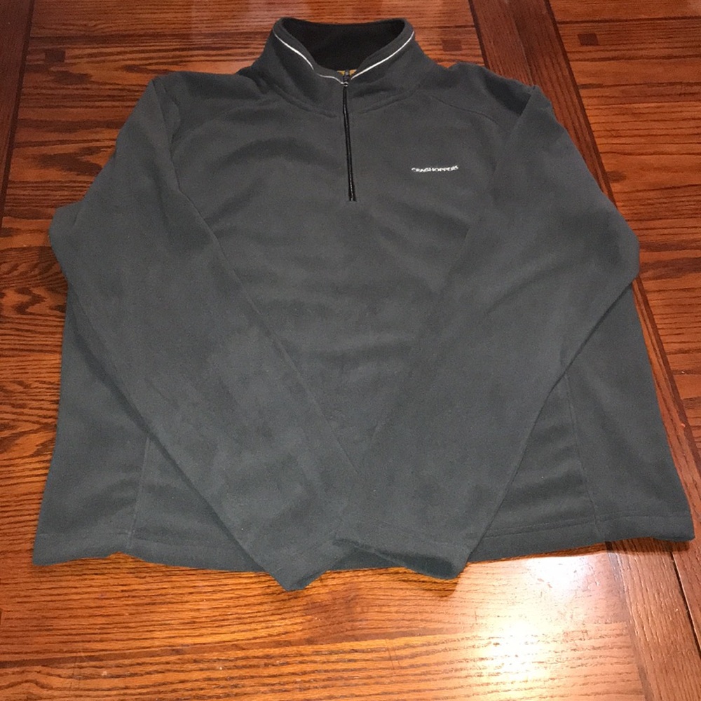 Men’s Craghoppers Zip Pullover Shirt Size XXL
